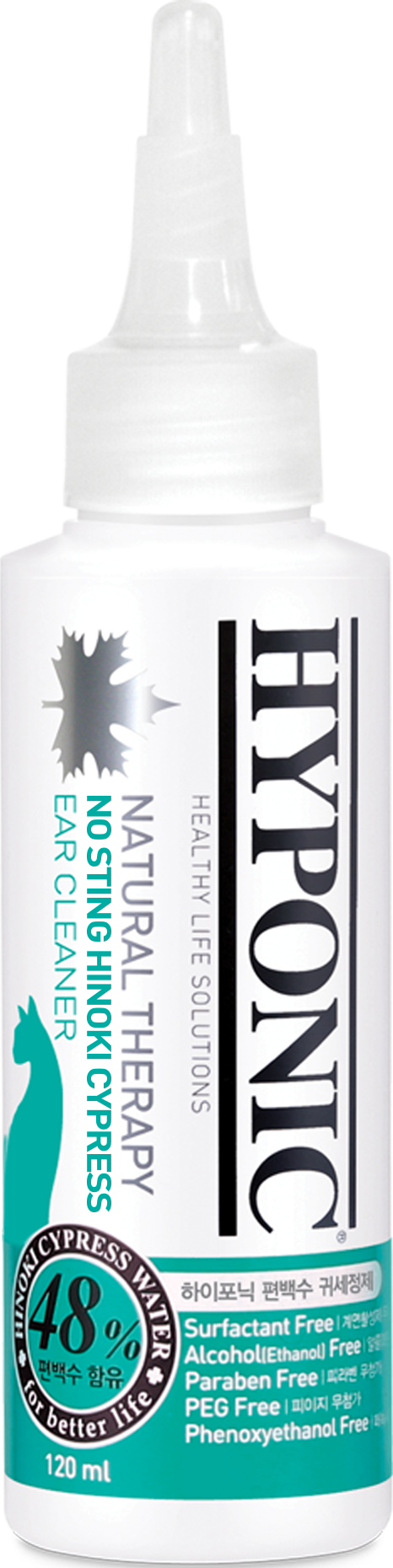 Лосьон для ушей кошек Hyponic No Sting Hinoki Cypress (120 мл)